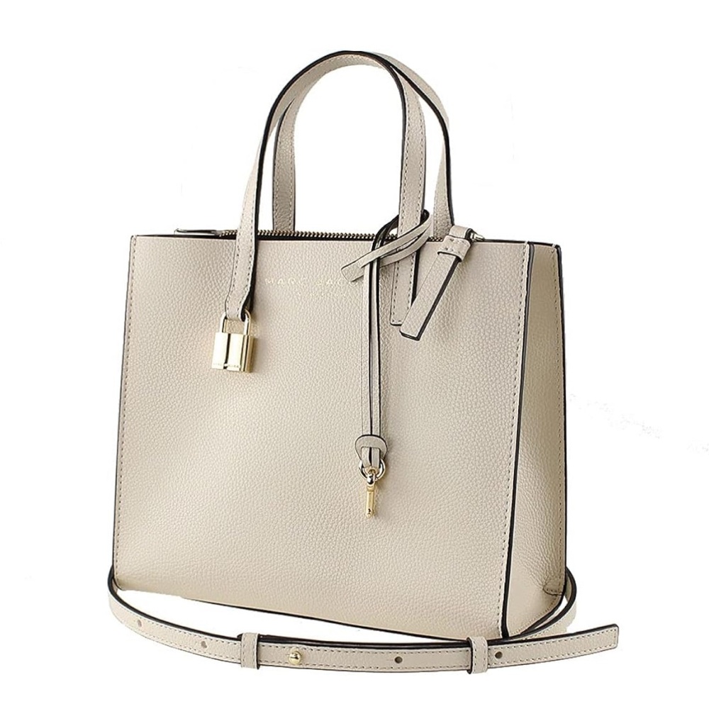 Marc Jacobs mini grind coated leather tote shoulder/ hand bag